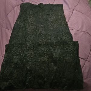 Elegant Black Lace Skirt